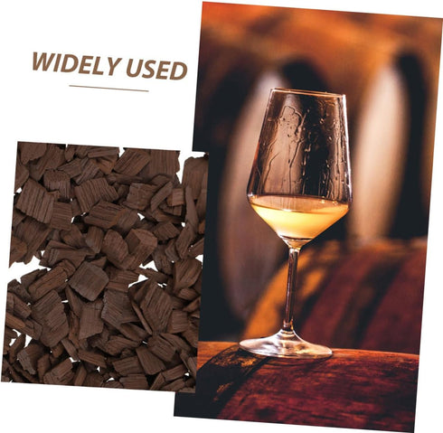 1 Pack Heavy French Oak Chips for Wine Enhancement - Home Brewing