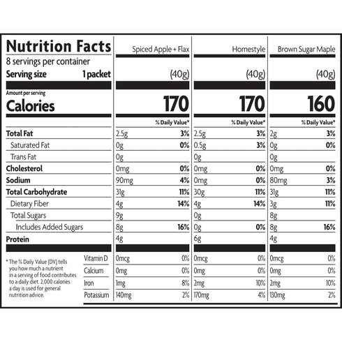 Pack 11.3 oz (Pack 1), Nature's Path Organic Variety Instant Oatmeal, of Gluten Free, Non-GMO