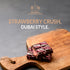 2.47oz (1 Pack) Dubai Chocolate Bar Strawberry Crush Premium Chocolate with Strawberry & Crispy Kataifi Filling Dubai