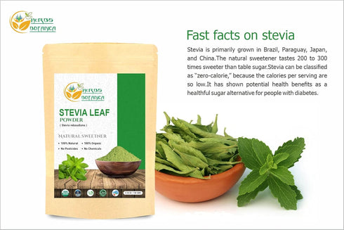 100% 5.3 oz Herbs Botanica Stevia Powder Pure Extract Natural Sweetner Sugar Alternative For Keto Diet Zero-Calorie