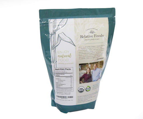 (3lb) Organic Brown Sugar Bulk Resealable bag - raw Light Brown sugar for Baking, Kitchen sweetener, Glazes & More