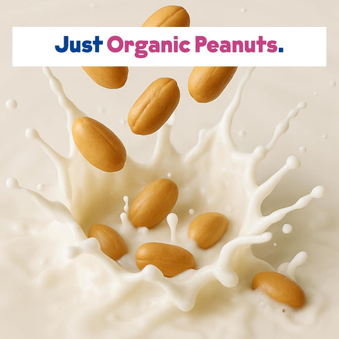 4g 1 16 9 oz (255 JOI Organic Peanut Butter Milk Plant-Based Milk Base and Squeezable Butter. Non-Dairy Milk