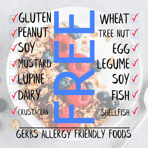 4 LBS. 14 Gerbs Original Seed n' Honey Granola, - Top Food Allergy Free & Non GMO - Keto Safe - Made in Rhode Island