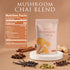 6 Immune 20 1 Pack Bunkell Mushroom Chai, Adaptogenic Mushrooms with Lion's Mane, Reishi, Cordyceps, Shiitake, King