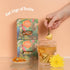 Alibú Dried Fruit Tea Infusions - Tropical, Naranjilla, Mango, Pineapple, Certified Vegan, 100% Natural, Box of 2.12 oz