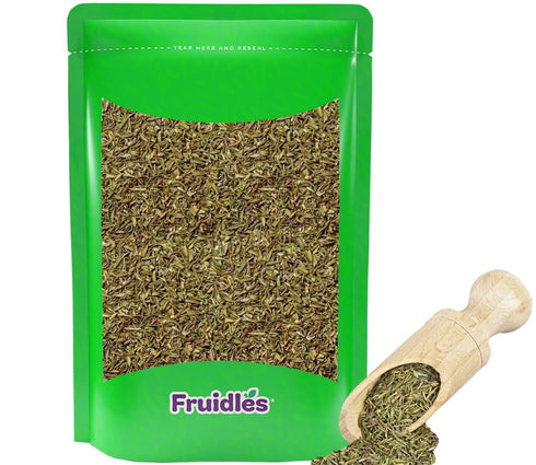 Fruidles Whole Thyme Leaves, Non-GMO, Freshly Packaged in Resealable Bag (8 Ounce)