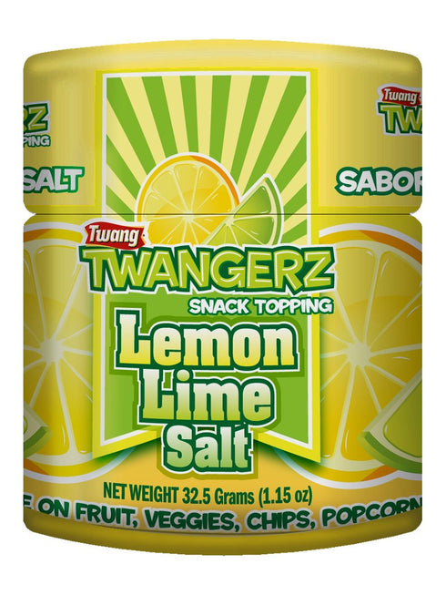 Twang erz Flavored Salt Snack Topping - Lime, Lemon Lime, Chili Lime &