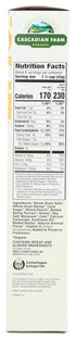 9.5 Oz Cascadian Farm Organic Cereal, Honey Nut O's