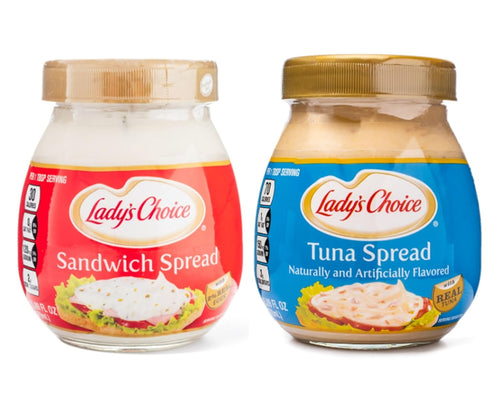 Generic Lady's Choice Tuna Sandwich Spread and Original Spread 470 ml/Jar, Filipino food,