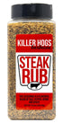Killer Hogs Steak Rub Championship BBQ, Smoking, and Grilling Seasoning for Beef,
