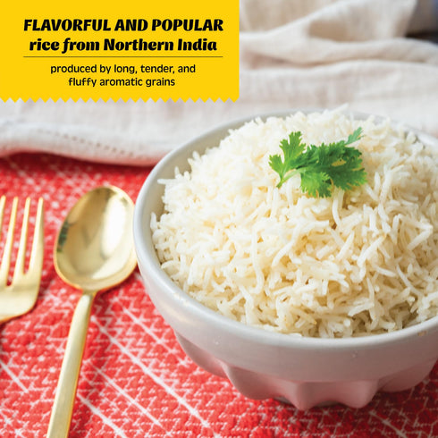 10 lb Authentic Ultra Long Sella Parboiled Basmati Rice by Khazana in Bag - Aromatic and Flavorful Indian Grain
