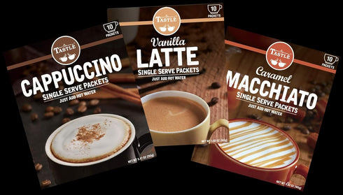 Cafe Tastlé Single Serve Vanilla Latte Coffee, 10 Count