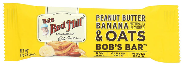 Bobs Red Mill Peanut Butter Banana and Oats Bar, 1.76 Ounce -