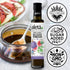 Aleta 8.45 oz Farms Fig Balsamic Vinegar, Greek Organic Flavored Vinegar, USDA Organic, Perfect for Salad Dressings