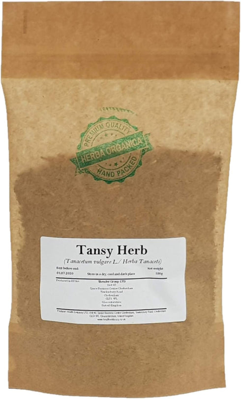 Herba Organica Tansy Herb - Tanacetum Vulgare L - Herbal Tea, 100g