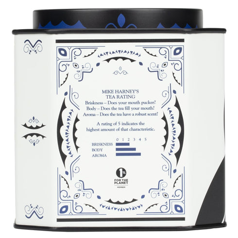 30ct count Harney & Sons Cookies & Cream Tea, tin, Black tea with Vanilla and Chocolate Flavors