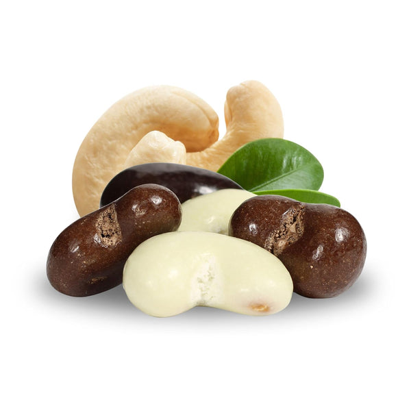 Gourmet Chocolate Covered Cashews Medley by Its Delish, 1 Lb (16 Oz)