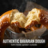 Frozen Packed Soft Pretzels Shelf Stable Non Individual in Vacum Bags plus Pretzel Salt Philadelphia Bakery Authentic