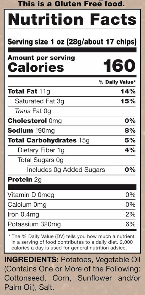(4) 7.5oz (Pack 4) Better Made Rainbow Old Fashioned Dark Potato Chips - x Bags - of - Crispy, Crunchy, Salty Snacks