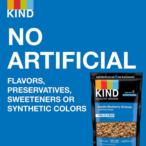 KIND CLUSTER Packs 11 Oz (Pack 3) Kind Healthy Grains Clusters- Super Variety of Peanut Butter,Vanilla