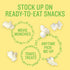 0.6 oz. (Pack 24) Angie's BOOMCHICKAPOP Sea Salt Popcorn, Individual Bag