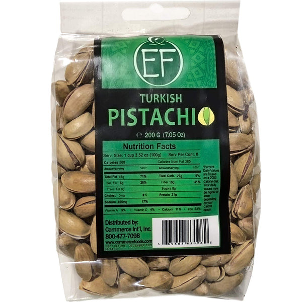 Eastern Feast - Antep Turkish Pistachio Roasted & Lightly Salted, (200g) 7.05
