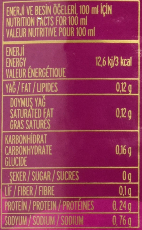 Doganay 33.8fl oz (1.0lt) Hot Turnip Juice