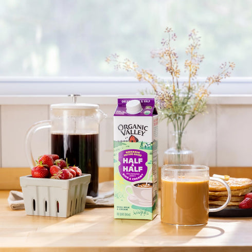 32Oz Organic Valley Organic Half & Half