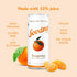 Pack, 12 oz, 12 Pack Sovny Flavored Sparkling Water, Variety Seltzer Water Drinks, USDA Organic, Made With Real Fruit