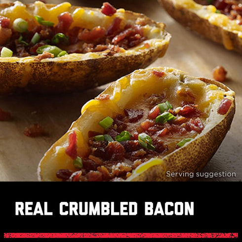 3 HORMEL Crumbled Bacon, Peppered, Ounce