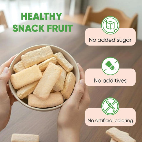 1.76 Oz, MACCA THINH PHAT Freeze-Dried Soursop Healthy Fruit Snack, All Natural, No Sugar Added, No Preservatives