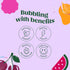 Pack 180mg 12oz 12 Pack Bloom Nutrition Sparkling Energy Drink - Variety - Natural Caffeine, Zero Sugar, Caffeine