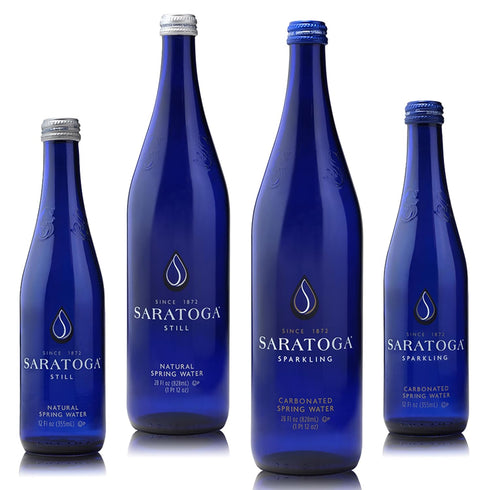 16 Oz (Pack 24) Saratoga Still Spring Water Bottle PET