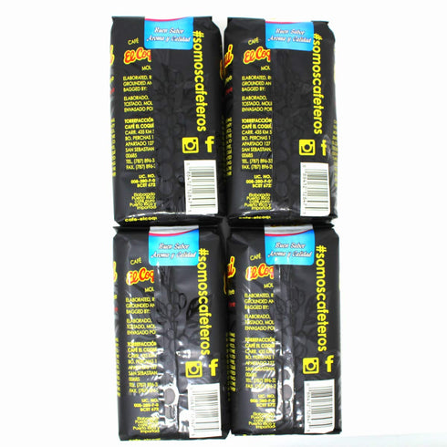 El Coqui (4pack) 14oz Cafe Puerto Rican Ground Coffee