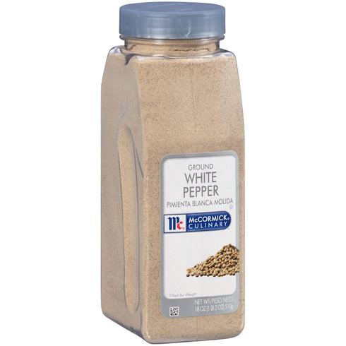 McCormick Culinary Ground White Pepper, 18 oz - One 18 Ounce Container