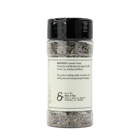 (0.48 Olive & Vine Lavender Flowers, Floral Aroma, For Teas & Desserts, Rich Tradition, Authentic Taste, For Global