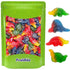 Fruidles Dinosaur Gummi Candy, Delicious Fruit Flavors Gummies (4.4 Pounds)