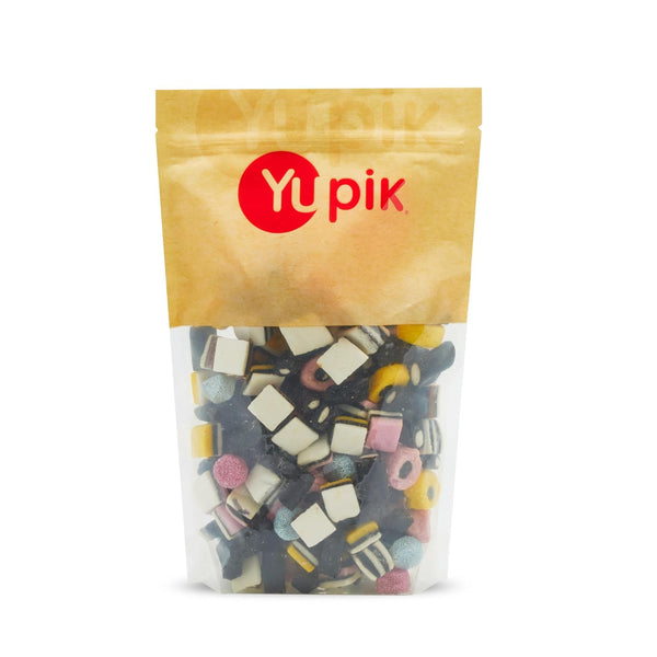 Yupik Assorted Licorice Candy Mix, 2.2 lb (35.2 oz), Natural Flavors &