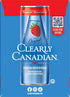 Summer 6pk Clearly Canadian Strawberry Cans