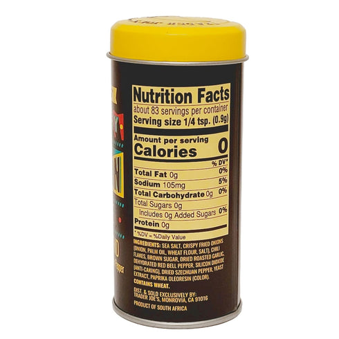 TJ's 2.64 Oz (Pack 1) Trader Joe's Crunchy Chili Onion Sprinkle Seasoning Blend with Crispy Fried Onions & Szechuan