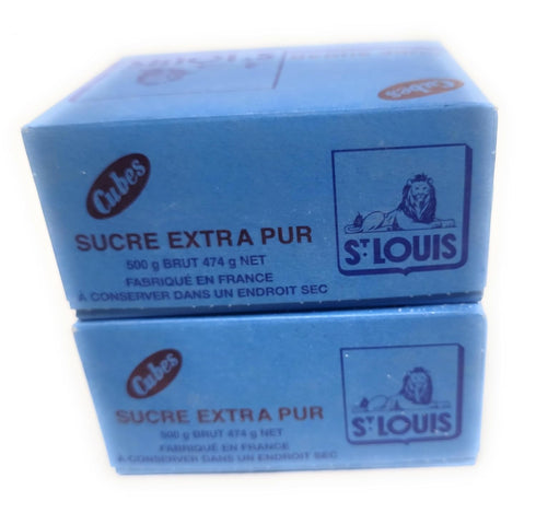Generic 2x 500g 474 St Louis Pure Sugar Cubes GROSS g NET
