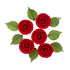 Global Sugar Art Premium Wedding & Party Edible Rose Cake & Cupcake