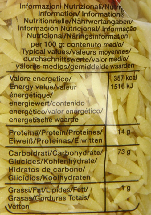 500g (Pack 4) Garofalo Orzo