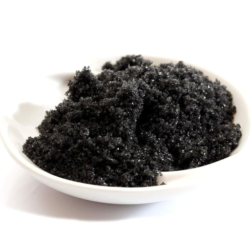 The Spice Lab Black Salt - Real Hawaiian Black Lava Salt - Fine Pound - OU Kosher Gluten-Free Non-GMO Gourmet Salt