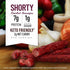 7g 5 oz. Duke's Pork Cajun Andouille Smoked Shorty Sausages, Protein Per Serving