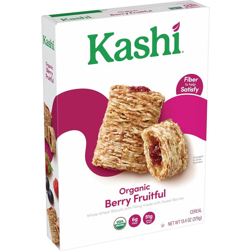 Generic 17.2 Oz Pack 2 Organic Berry Fruitful Breakfast Cereal byKashi- Family Breakfast Cereal - Organic Fiber Cereal