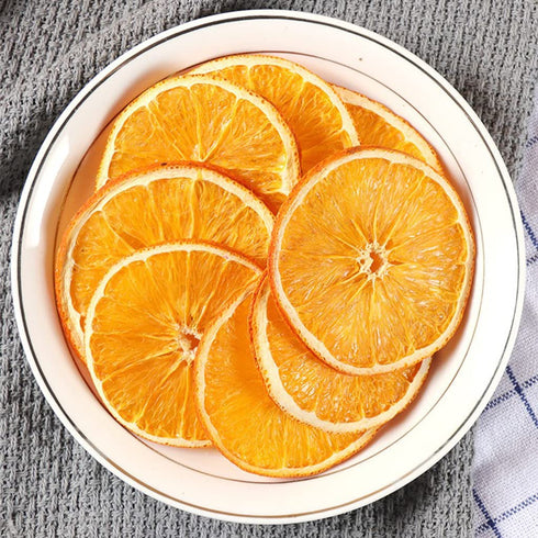 JTEDZI 8.81oz(250g)) Dried Orange Slices, Dehydrated Orange Slices, Dried Citrus Slices, Dehydrated Fruit for Cocktails