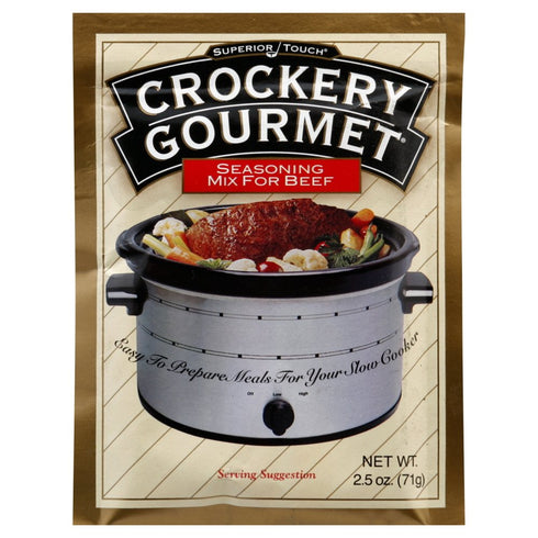 Crockery Gourmet Seasoning Beef, 2.5 oz