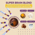 Immune 20 Packets Grateful Earth Mushroom Coffee, Coconut Instant Coffee with Lions Mane Mushrooms, Chaga, Turmeric