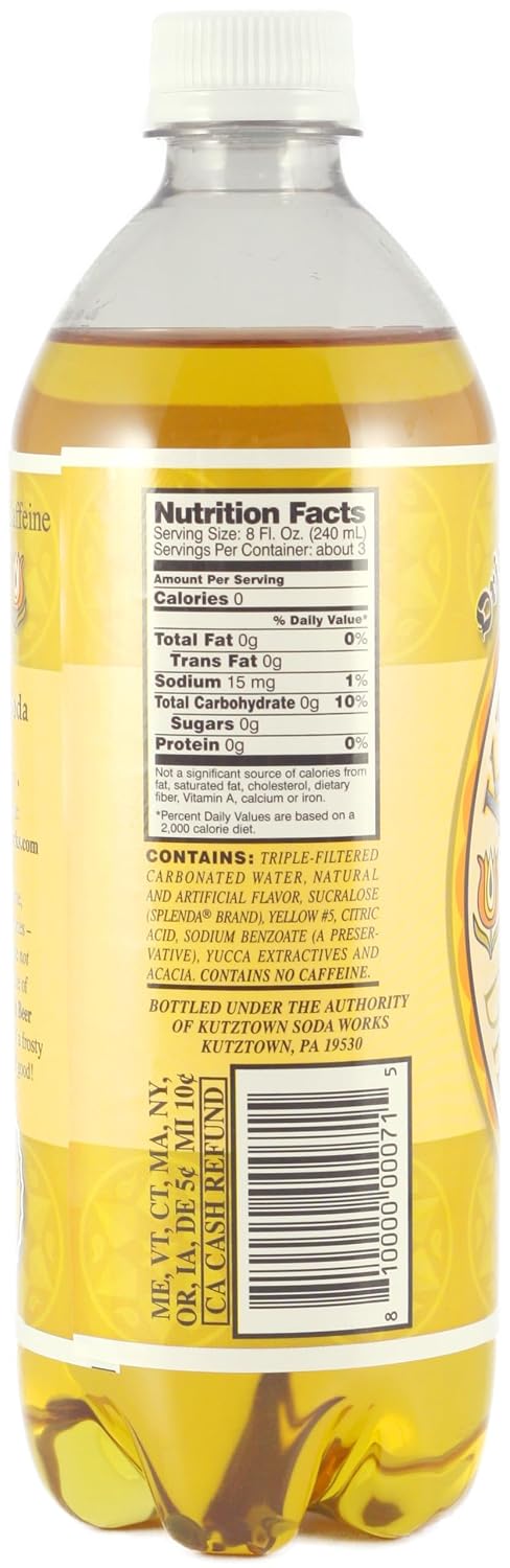 AmishTastes 24 Oz. (Pack 8) Diet Birch Beer, Kutztown "Nix Besser" PA Dutch Style